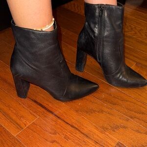 INC International Concepts Black Heeled‎ Boots